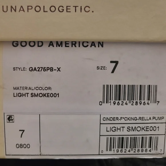 🖤 Good American Cinderella Heels - Picture 5 of 5